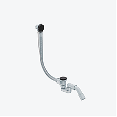 Слив-перелив для ванны 57 Excellent Simple 2.0 автомат (ARIN.3157BL) черный