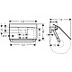 Тримач паперу закритий Matt Black Hansgrohe AddStoris 41753670