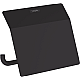 Тримач паперу закритий Matt Black Hansgrohe AddStoris 41753670