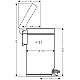 Мусорное ведро 3L Matt White Hansgrohe AddStoris 41775700