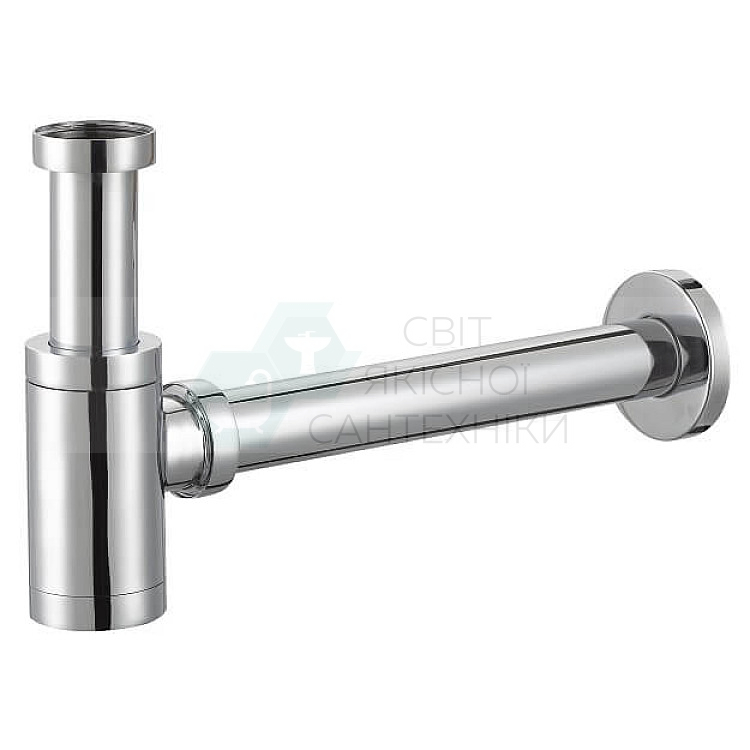 Купити Сифон для умивальника/біде 1 1/4\" Volle 90-00-182 хром - SVITSANTEH