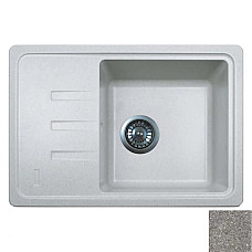 Кухонная мойка 61х43 Fancy Marble DELGADO 124060401 серый
