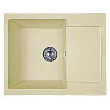 Кухонная мойка 61х49 Fancy Marble PIQENO 125060801 айвори