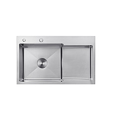 Кухонная мойка Kroner KRP Gebürstet - 7848LHM