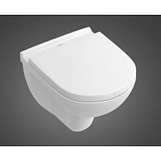 Унитаз подвесной VILLEROY & BOCH O.NOVO 5660HR01 без ободка с крышкой soft-close 