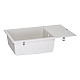 Кухонна мийка Lidz 781x510/200 WHI-01 LIDZWHI01781510200 білий