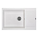 Кухонна мийка Lidz 781x510/200 WHI-01 LIDZWHI01781510200 білий