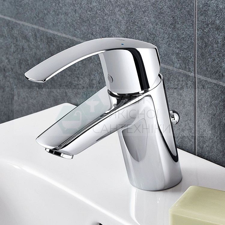 Купити Змішувач для умивальника Grohe Eurosmart S-Size 33265002 хром ...