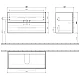 Тумба VILLEROY & BOCH AVENTO A89200B4 2 висувних ящика