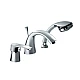 Смеситель для ванны KFA ARMATURA KWARC 4205-214-00 хром