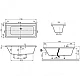 Ванна акриловая VILLEROY & BOCH Subway 170x75 UBA170SUB2V-01