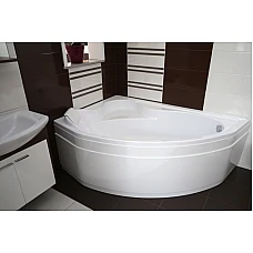 Ванна асиметрична BESCO DELFINA 166x107 2021308