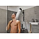 Настінна планка Hansgrohe WallStoris 50 см (27902670) чорний матовий