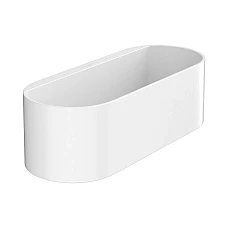 Корзинка для хранения Hansgrohe WallStoris глубокая (27912700) белый матовый 