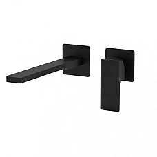 Чёрный смеситель для умывальника Paffoni Elle EL 105 NO 70