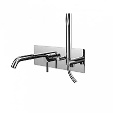 Смеситель для ванны Paffoni Light LIG 001 CR хром