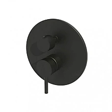 Чорний змішувач для душу Paffoni LIGHT LIG 018 NO