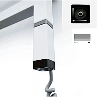 ТЕН прихованого монтажу Terma One R36 200W WEORX02TJ16M, білий матовий