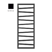 Рушникосушка водяна TERMA ZIGZAG 1310x500 WGZIG131050K9M5SX, чорний матовий