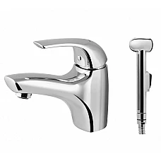 Змішувач для умивальника AM.PM Sense F7503000 з гігієнічним душем