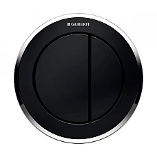 Черная пневматическая кнопка смыва Geberit 116.056.KM.1