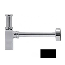 Чорний сифон для умивальника FIORE 30NN8852