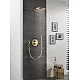 Верхний душ GROHE Rainshower Cosmopolitan 310 с кронштейном 380 мм, золото глянцевое, 26066GL0