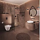 Душова система прихованого монтажу GROHE Grohtherm SmartControl Rainshower SmartActive 310, чорний матовий, 34863KF0