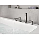 Змішувач для ванни GROHE Lineare на 4 отвори, графіт матовий, 19577AL1
