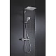 Душова система з термостатом GROHE Rainshower SmartActive 310 Cube, суперсталь, 26837DC0