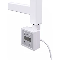 Терморегулятор з кабелем спіральним Terma KTX3 WEKT3K916U, білий матовий