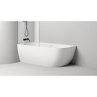 Ванна окремостояча кутова WGT Water Stone DEA CORNER L 1700×850, білий матовий