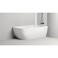 Ванна окремостояча кутова WGT DEA CORNER R Light 1700х850, Water Composite, білий глянець