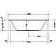Ванна гідромасажна 180x80 Duravit Darling New 760244000JS1000