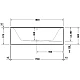 Ванна гідромасажна 180x80 Duravit Darling New 760244000JS1000