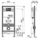 Інсталяція для унітазу ТЕСЕ base 9400400