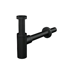 Чорний сифон для умивальника Alca Plast A400BLACK