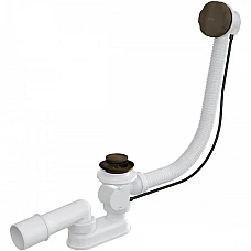 Сифон для ванни автомат Alca Plast A55ANTIC-100 бронза