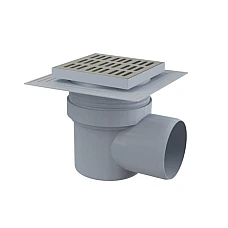 Душовий трап ALCA PLAST 150×150/110 мм APV12