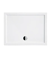 Душовий піддон прямокутний BESCO ALPINA 120х80х3/5.5 см без ніг