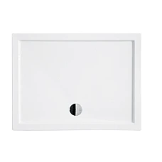 Душевой поддон прямоугольный BESCO ALPINA 120х80х3/5.5 см без ног