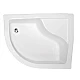Душовий піддон BESCO MAXI R 120x85х24/35 + ноги