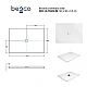 Душевой поддон прямоугольный BESCO NOX 140x90x35