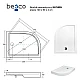 Душевой поддон BESCO SATURN R 120х90х4/14 см