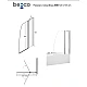 Штора для ванни BESCO AVIS 120x145