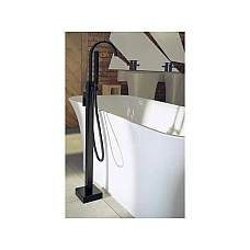 Смеситель отдельностоящий для ванны BESCO MODERN ІІ чёрный матовый