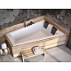 Ванна акриловая BESCO INTIMA DUO SLIM 170x125 (соло) без ног