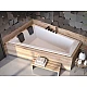 Ванна акриловая BESCO INTIMA DUO SLIM 180x125 (соло) без ног