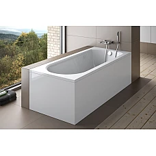Ванна акрилова Intrica 160х75 (соло) без ніг