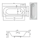 Ванна акриловая Intrica 170x75 (соло) без ног